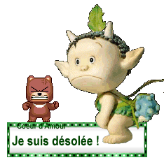 Gif animé je suis désolé lutin